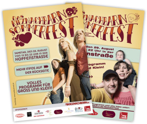 Sommerfest Flyer