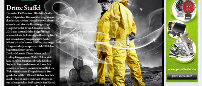 Microsite | Breaking Bad