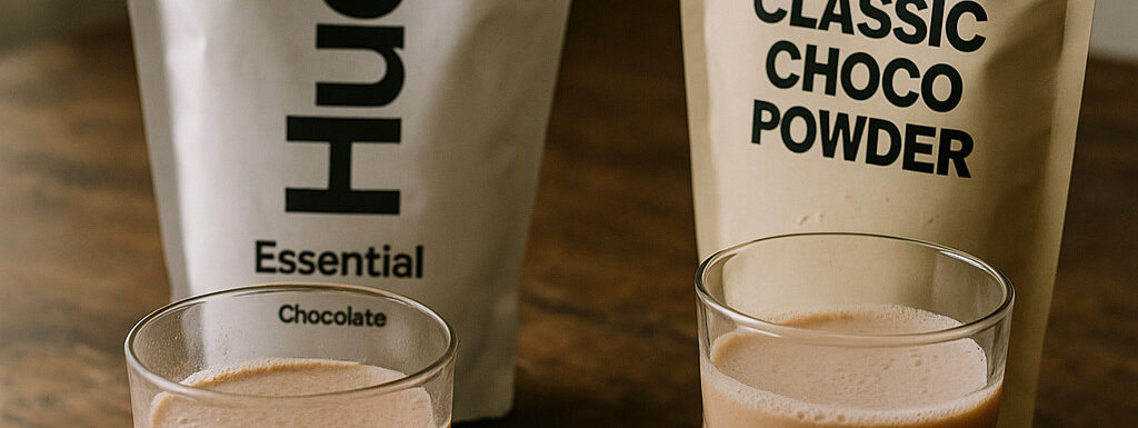 Huel Essential vs. yfood Powder Classic