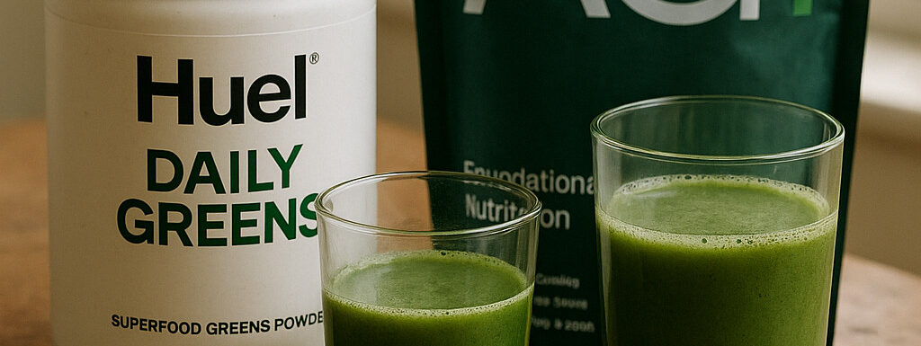 AG1 vs. Huel Daily Greens