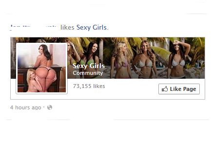 Facebook: Hans Meyer gefällt Sexy Girls